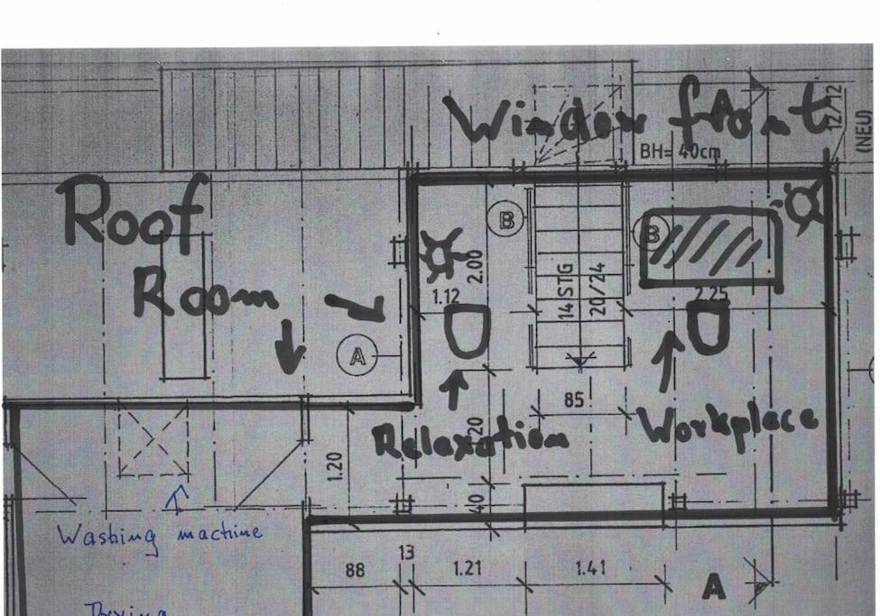 Town-villa, Apartment, Living With Big Sofa Bed , 2 Bedroom, 1kitchen, 1bathroom, 1 Office, 1 Garden Appartement *