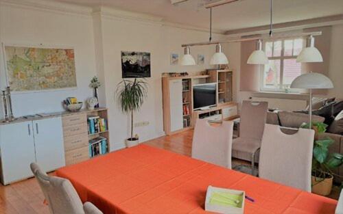 Town-villa, Apartment, Living With Big Sofa Bed , 2 Bedroom, 1kitchen, 1bathroom, 1 Office, 1 Garden Appartement
