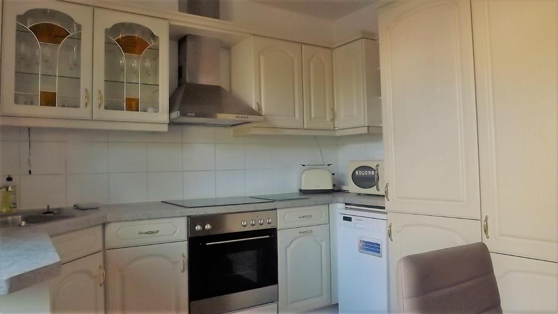Town-villa, Apartment, Living With Big Sofa Bed , 2 Bedroom, 1kitchen, 1bathroom, 1 Office, 1 Garden Appartement *